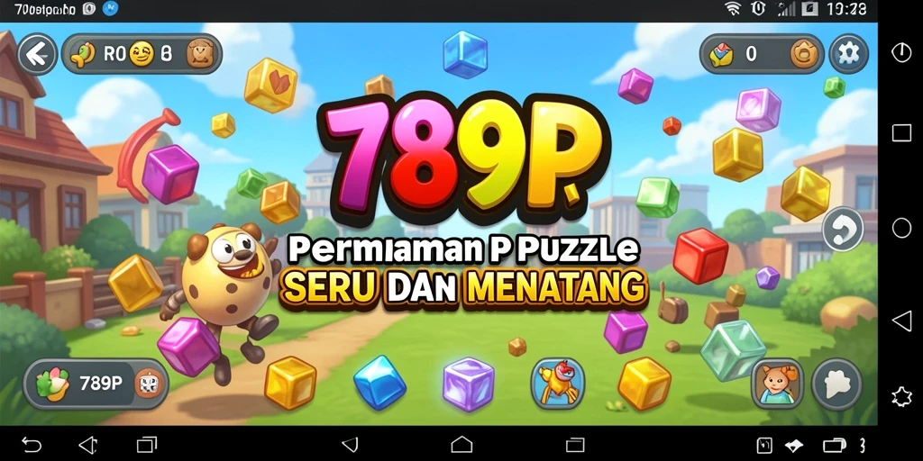 Screenshot gameplay 789RP menampilkan rintangan puzzle yang menarik.