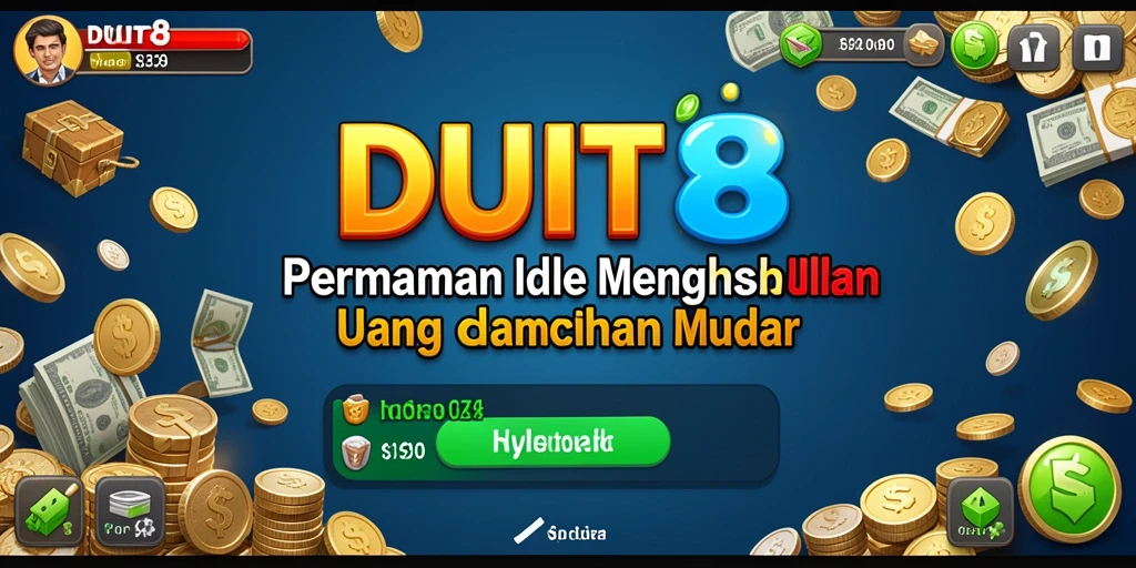 Screenshot menunjukkan gameplay DUIT8 yang interaktif dan menyenangkan.
