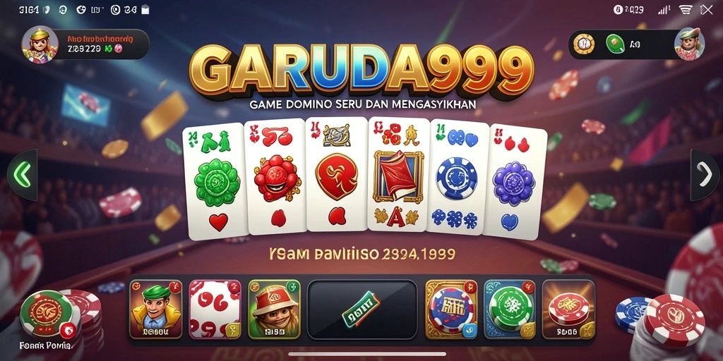 Tampilan gameplay seru di GARUDA999 dengan grafik menarik.