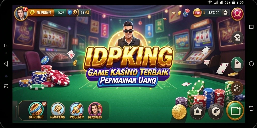 Gameplay seru dan menarik di IDPKING yang menciptakan suasana Kasino.