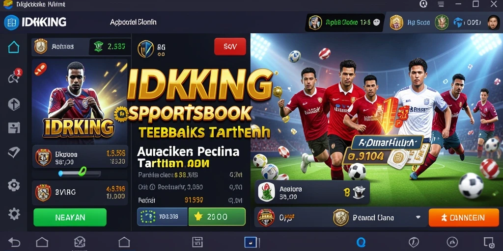 Tampilan klasik permainan taruhan olahraga di IDRKING.