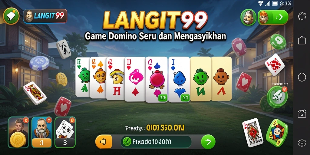 Tampilan gameplay LANGIT99 yang menarik dan interaktif.