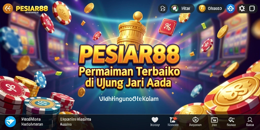 Screenshot PESIAR88 menunjukkan keseruan permainan Kasino yang mengagumkan.