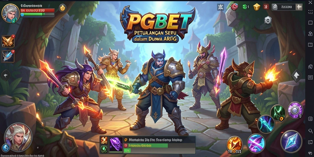 Tampilan gameplay PGBET yang memukau dalam petualangan ARPG.