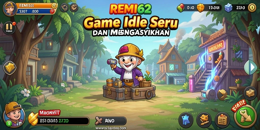 Tampilan gameplay seru dari REMI62 yang menarik perhatian.